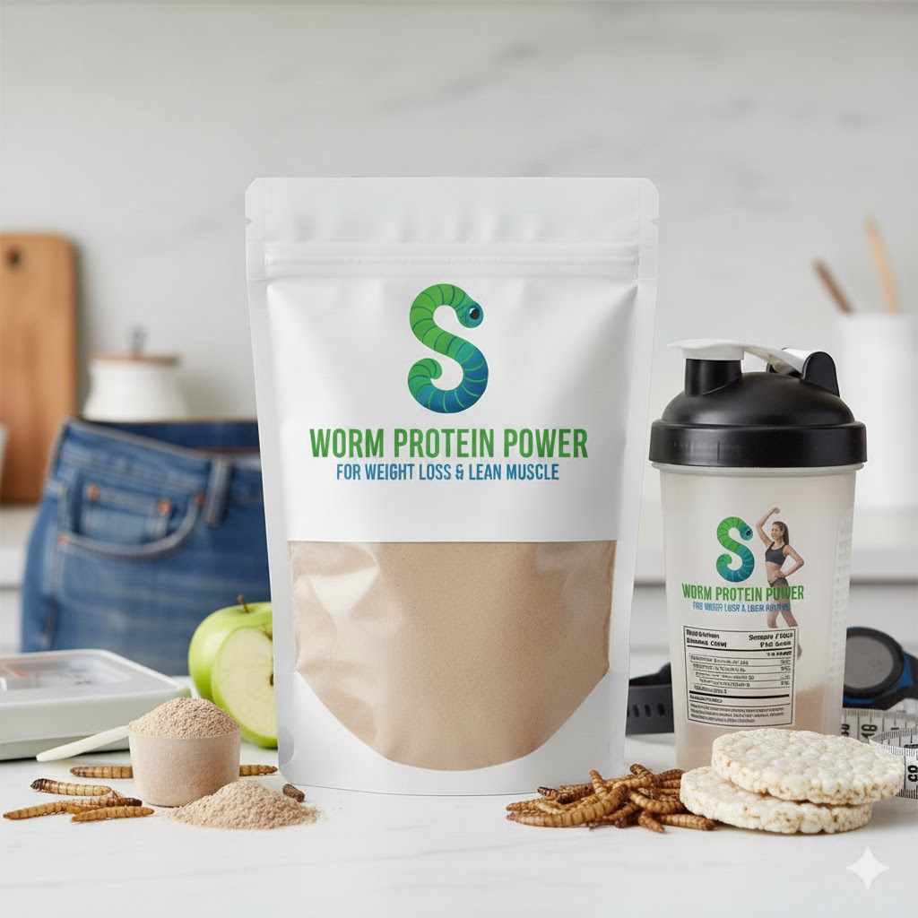 How can I add Worm Protein Powder in Weight Loss Diet?