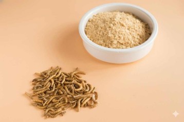 is protein powder made from worms